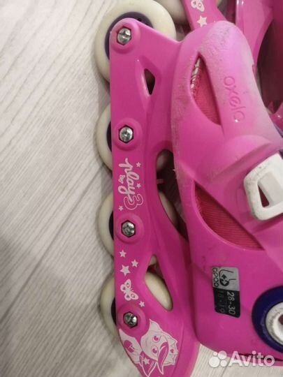 Роликовые коньки детские раздвижные