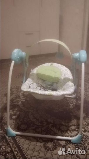 Детские электронные качели для новорожденных