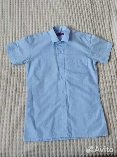 Рубашка школьная для мальчика р. 34