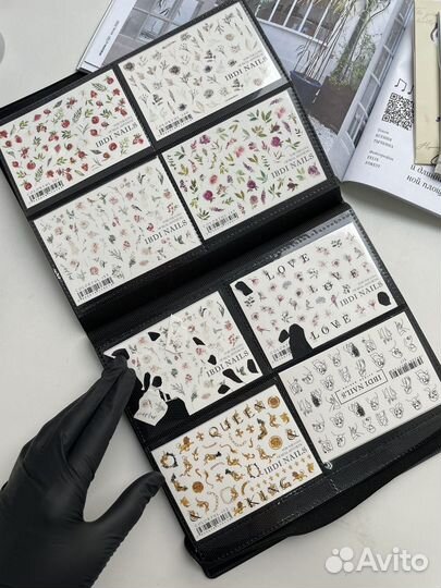 Альбом со слайдерами для маникюра