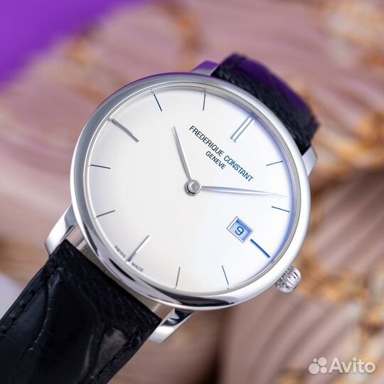 Оригинал Frederique Constant Slimline Мужские