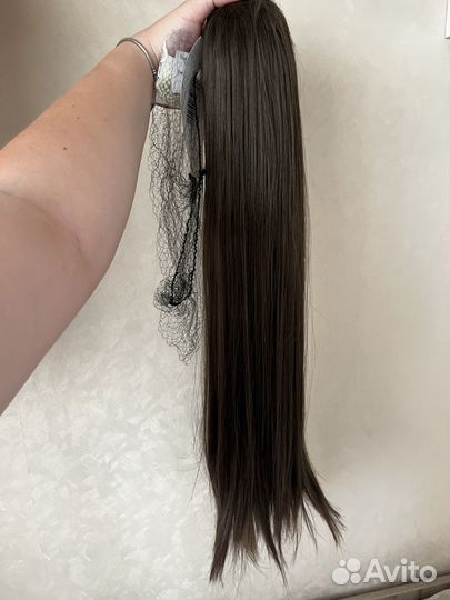 Хвост шиньон на крабе