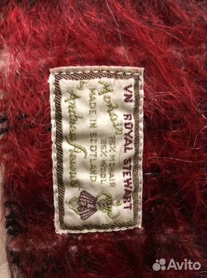 Мужской шарф мохер