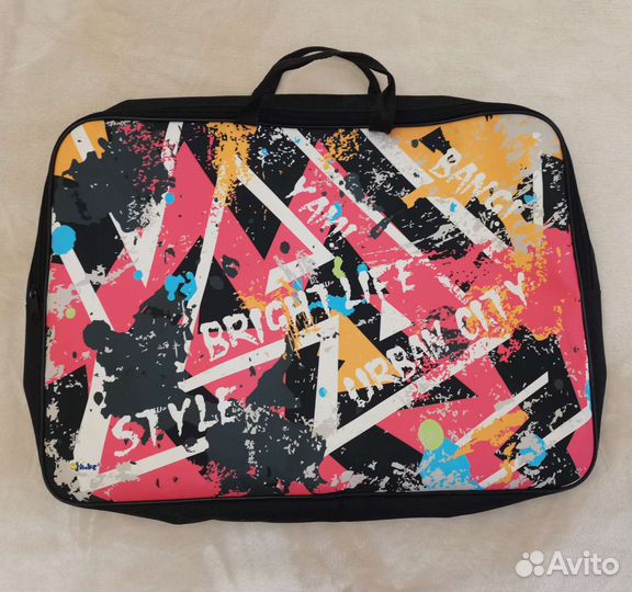 Папка на молнии с ручками А3