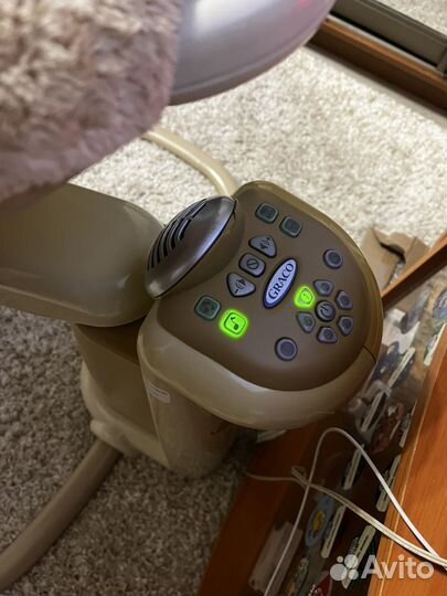 Электрокачели для новорожденных graco