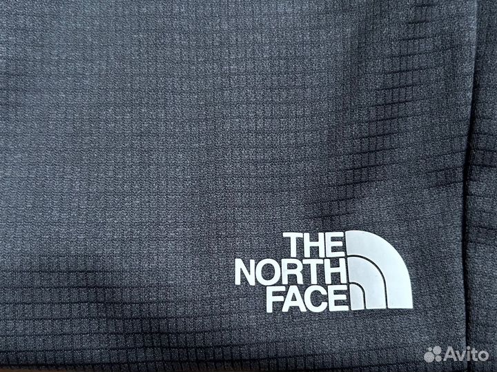 Серые джоггеры the north face tape fleece TNF M