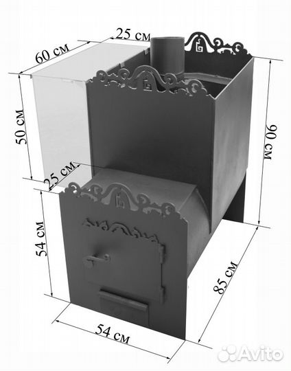 Банная печь Уфимка