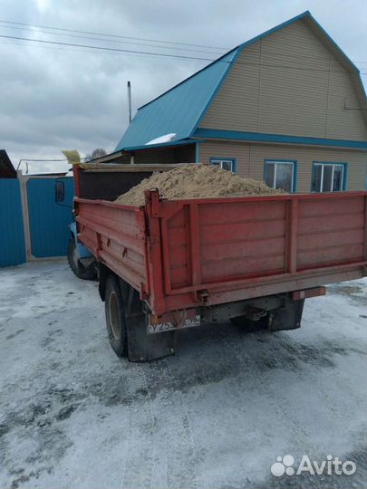 Песок, щебень, перегной, срезка-горбыль