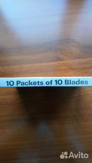 Лезвия для бритья, 100 шт
