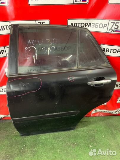 Дверь боковая задняя левая Toyota Harrier MCU30W