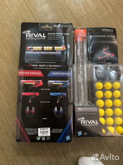 Магазин на 18 патронов nerf rival