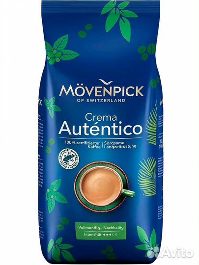 Немецкий зерновой и молотый кофе Movenpick