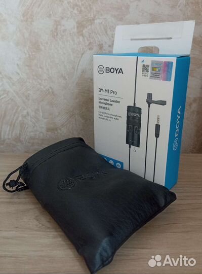 Микрофон петличный Boya by m1 pro