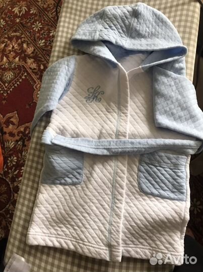 Халат детский 98-104 вафельный