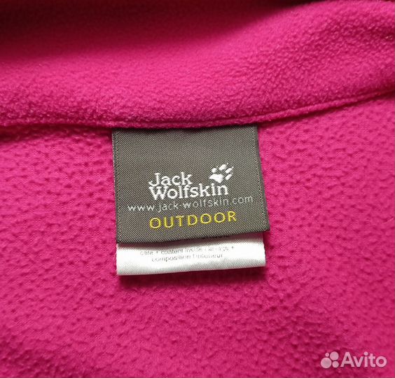 Флисовая кофта Jack wolfskin