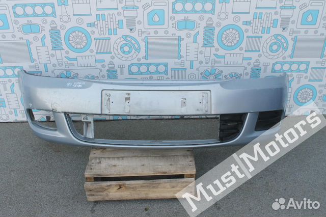 Бампер передний Skoda Octavia A5 дефект