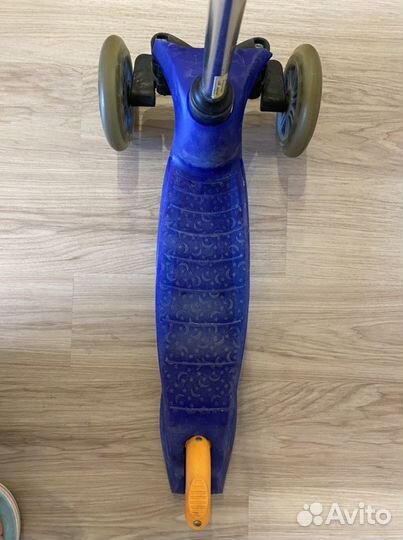 Самокат трехколесный складной