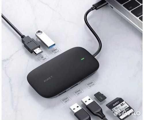 Usb хаб type c Aukey CB-C68