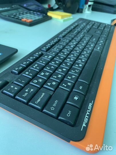 Клавиатура и мышь a4tech fstyler fgk10