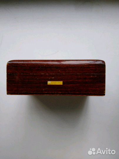 Деревянная шкатулка СССР винтаж