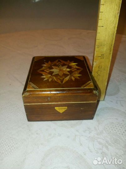 Шкатулка деревянная СССР