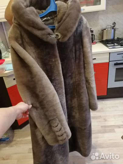Шуба мутон