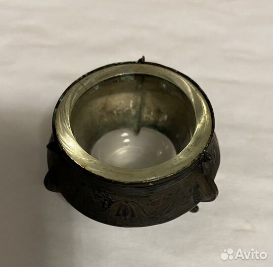 Старинная чернильница, солонка