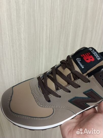 Кроссовки new balance с мехом