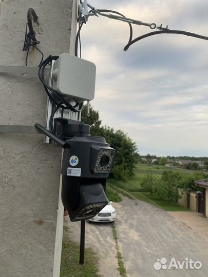 Камера на дачу с монтажом