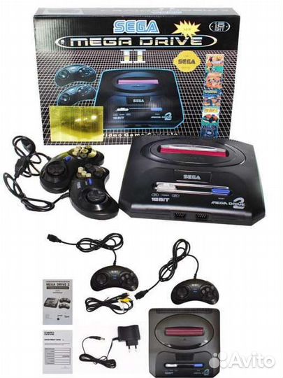 Sega mega drive 2 Новая с играми