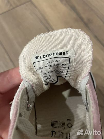 Кеды converse детские