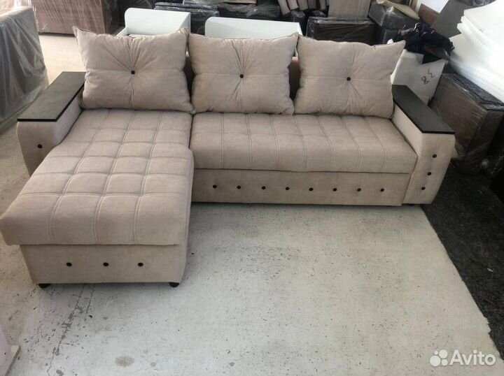 Диван с оттоманкой / диван угловой Лолита в наличи