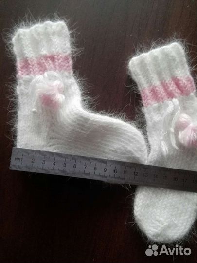 Носочки детские вязаные