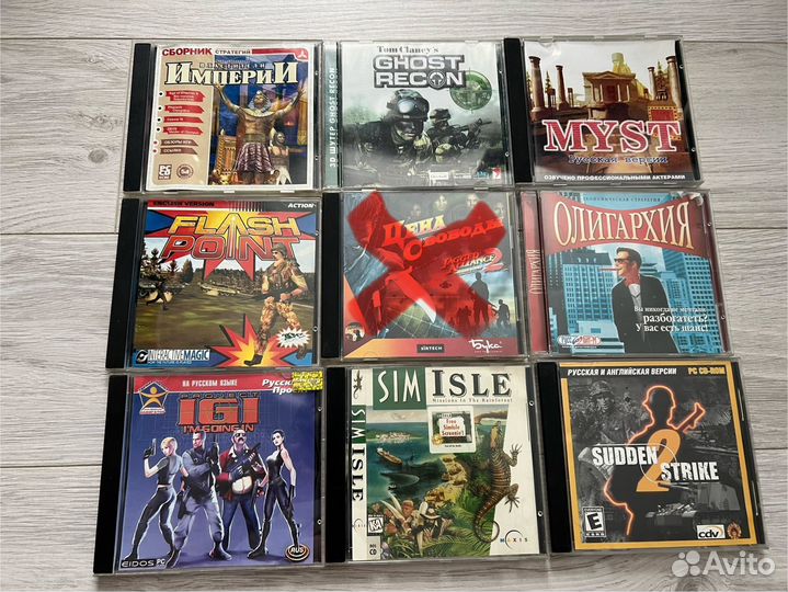 Игры для пк на CD