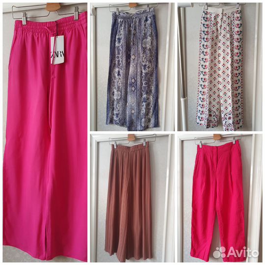 Брюки женские 40 42 Zara Uniqlo HM штаны