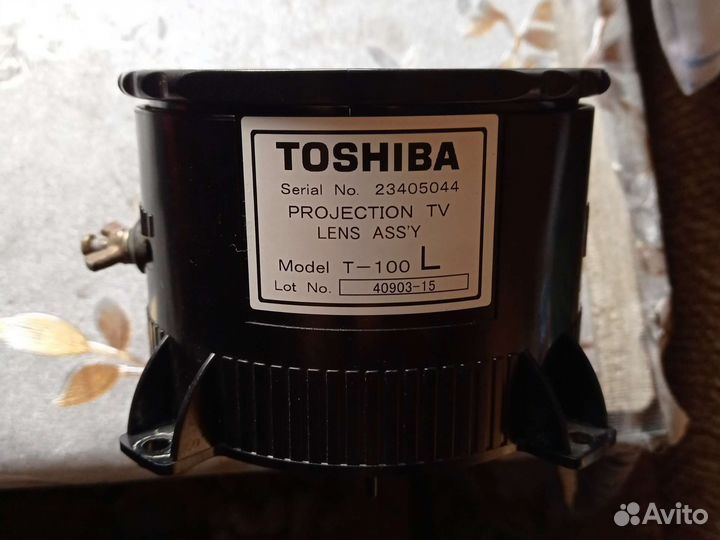 Объектив проекционный Тошиба