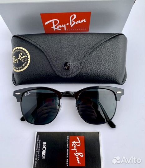 Солнцезащитные очки ray ban clubmaster
