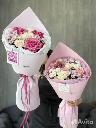 Букет живых цветов 