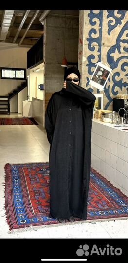 Платье широкое шелковое