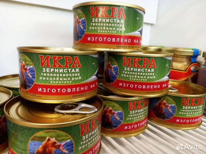 Икра Кижуча премиум 140г ж/б Камчатка