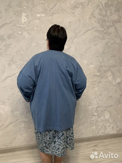 Женский пиджак большой размер