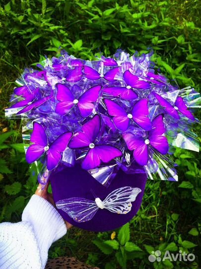 Букеты бабочки светящиеся