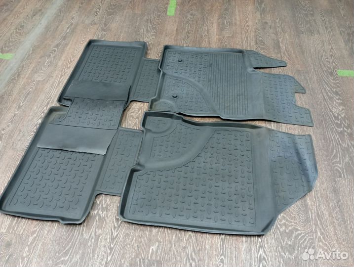 Коврики Лада Веста каучук высокопрочные