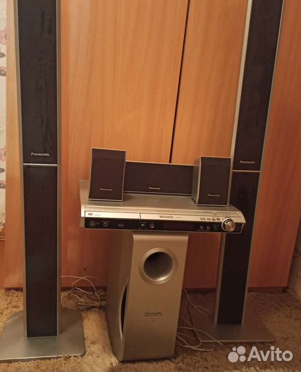 Домашний кинотеатр panasonic SA-HT540 с микрофоном