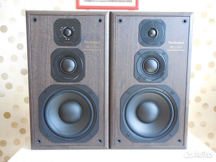 Японские колонки Technics SB-C450