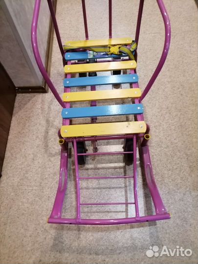 Коляска санки