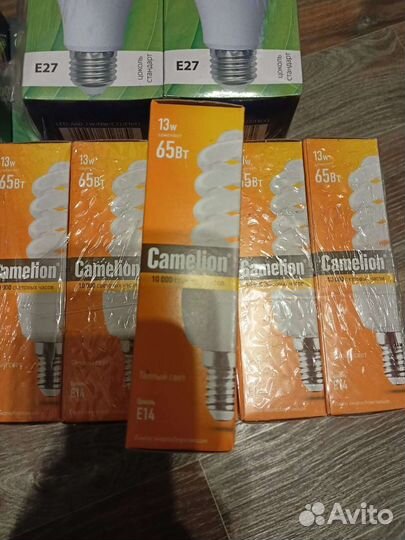 Галогенные и светодиодные лампочки