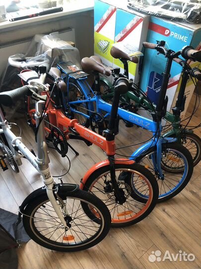 Складной велосипед Shulz Max Multi белый