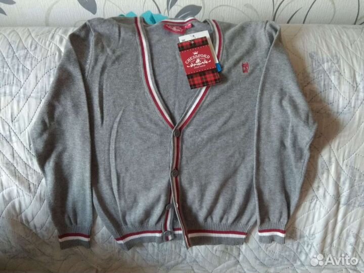 Пиджак и жакет школьный, новые. Рост 134-140