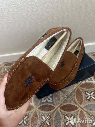 Мокасины мужские ralph lauren оригинал